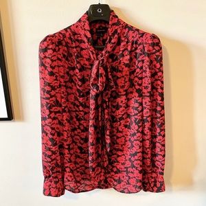 Who What Wear Bow Blouse - M